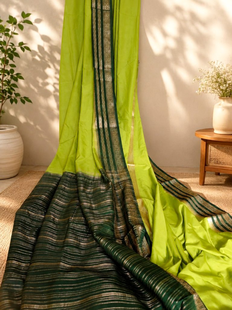 lime-green-crepe-silk-saree